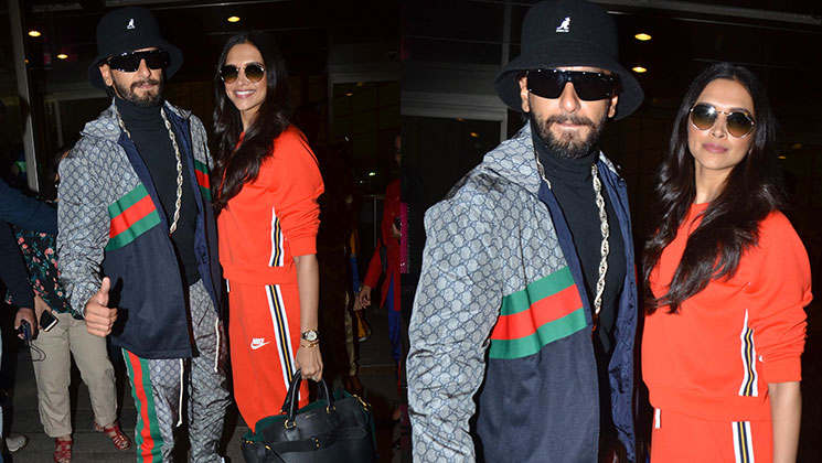 deepika ranveer airport