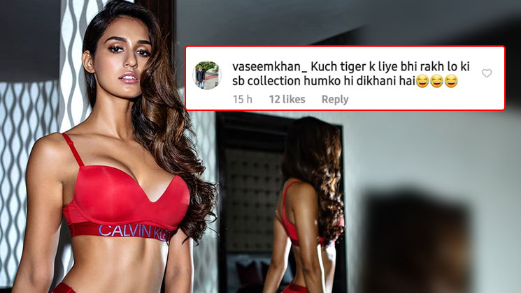 Disha Patani Trolled Mercilessly For Her Red Lingerie Pic Troll Says