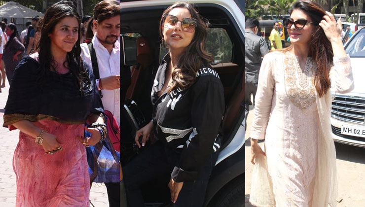 pics gauri ekta jacqueline holi