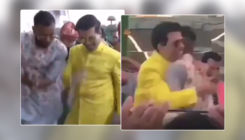 Watch: Hardik Pandya dances his heart out with Karan Johar at Akash Ambani-Shloka Mehta wedding