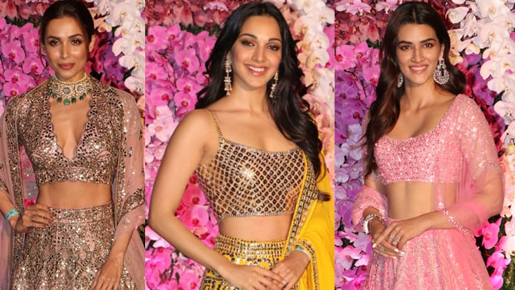 akash ambani and shloka mehta wedding reception pictures