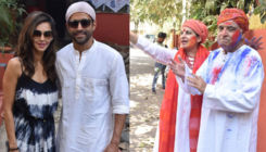 Holi Pics: Lovebirds Farhan Akhtar-Shibani Dandekar party hard at Shabana Azmi's bash