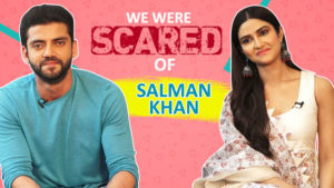 'Notebook' stars Zaheer Iqbal and Pranutan Bahl were really SCARED of Salman Khan