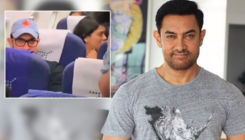 Aamir Khan shocks a planeload of people by flying economy class