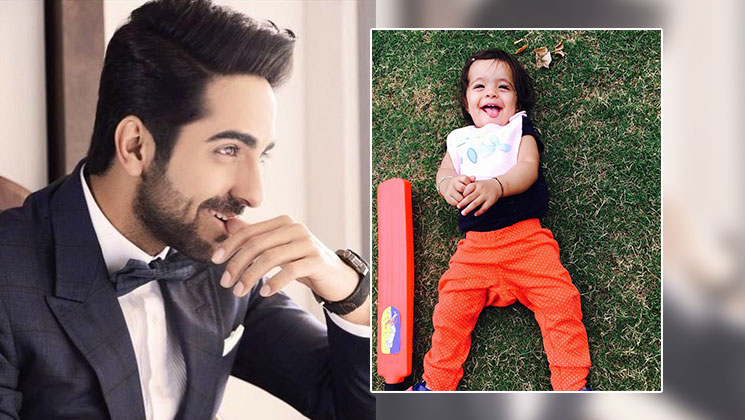 Ayushmann Khurrana birthday post daughter varushka