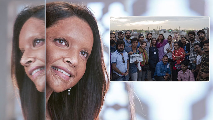 Chhapaak delhi schedule wrap pics