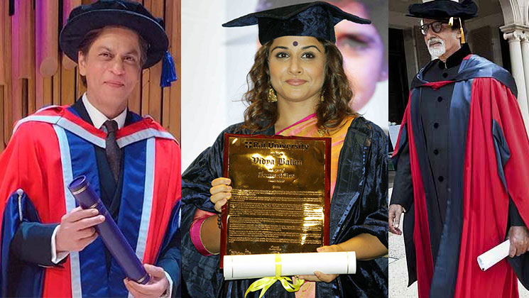 B-town celebs who are honored with honorary doctorate degrees