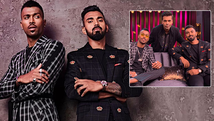 kl rahul hardik pandya koffee with karan bcci fine