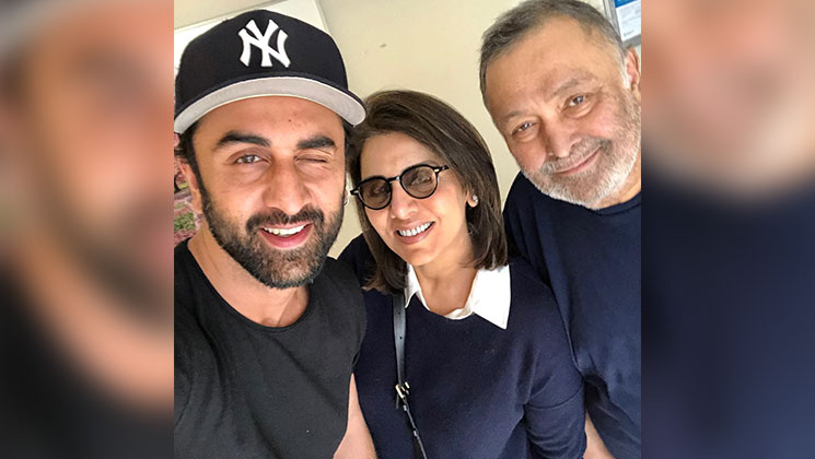 Ranbir Kapoor Rishi Kapoor Neetu Singh Kapoor