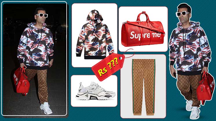 Karan Johar airport closet price