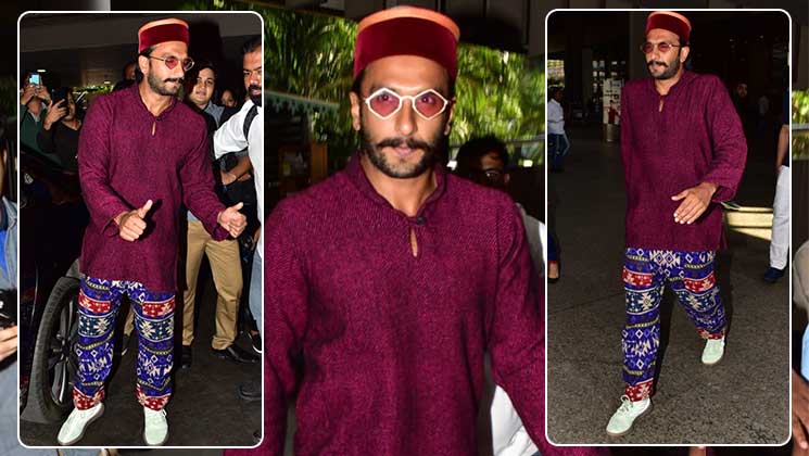 Ranveer Singh Mumbai airport