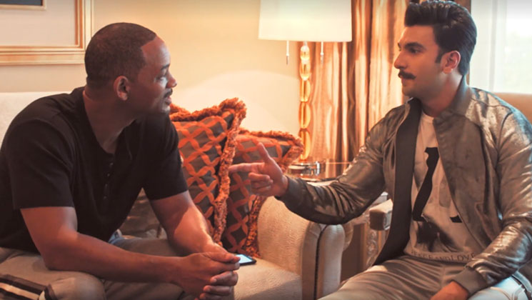 Watch: Ranveer Singh teaches Will Smith how to be a Bollywood star