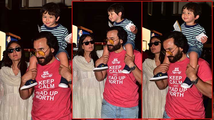 Taimur Saif Kareena airport