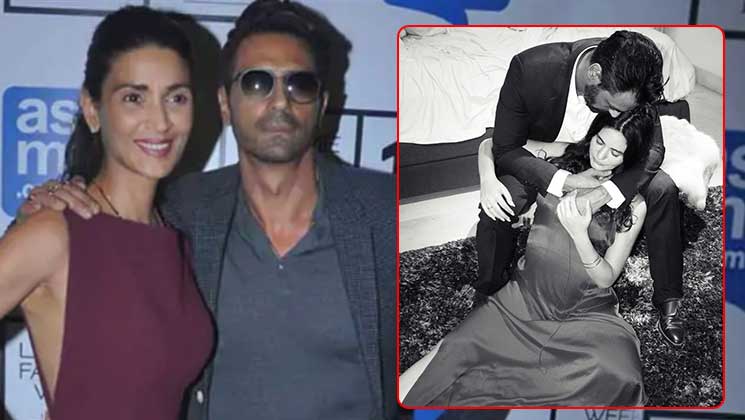 Arjun Rampal Gabriella Demetriades