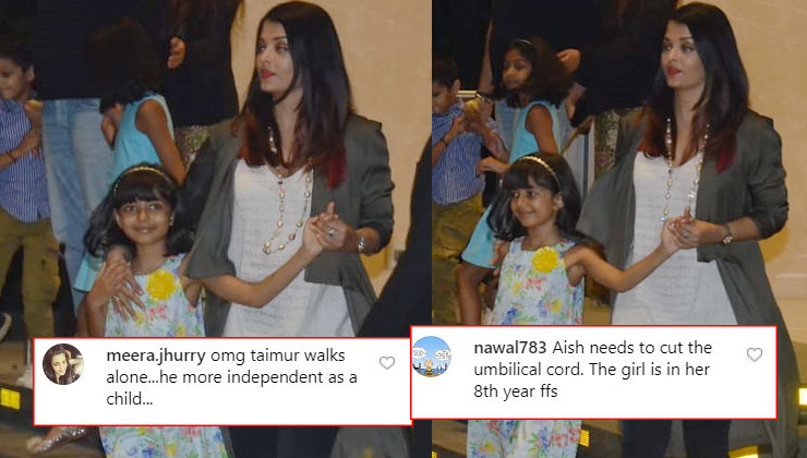 aishwarya aradhya holding hand trolled