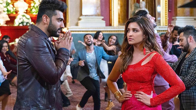 parineeti chopra arjun kapoor feet up with stars