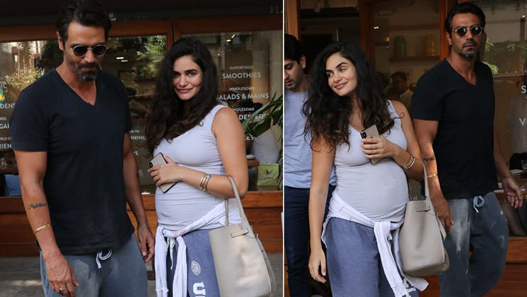 Arjun Rampal Gabriella Demetriades lunch date