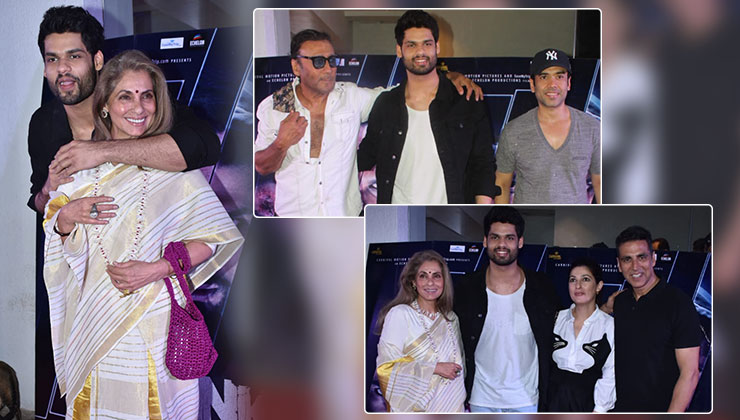 blank special screening akshay twinkle dimple