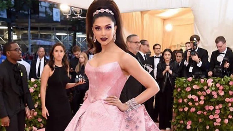 Deepika Padukone Met Gala 2019 tripping