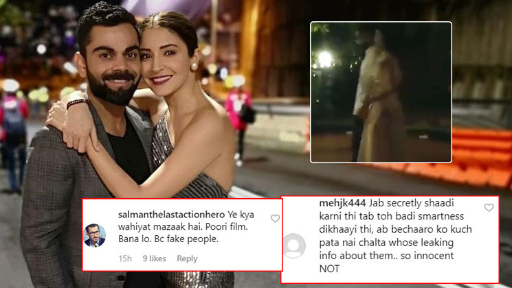 virat anushka trolled leaked video birthday celebration