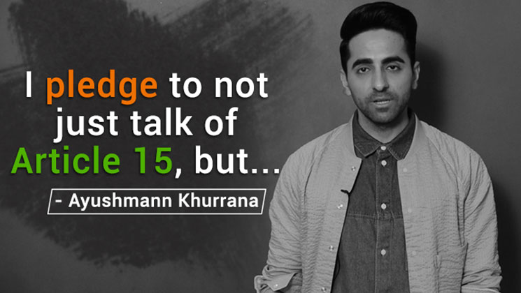 Ayushmann Khurrana Article 15