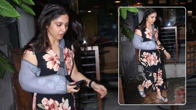 Bhumi Pednekar Injury