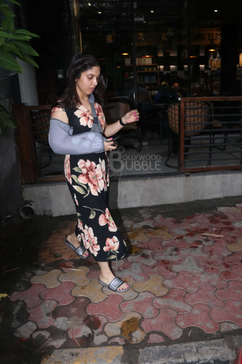Bhumi Pednekar Injury