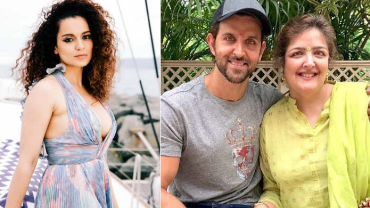 Kangana Ranaut Sunaina Roshan Rangoli Chandel Hrithik Roshan