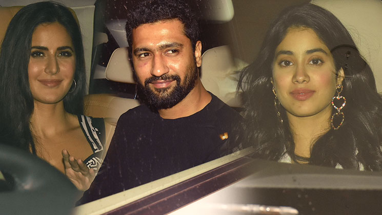 katrina vicky janhvi karan johar party