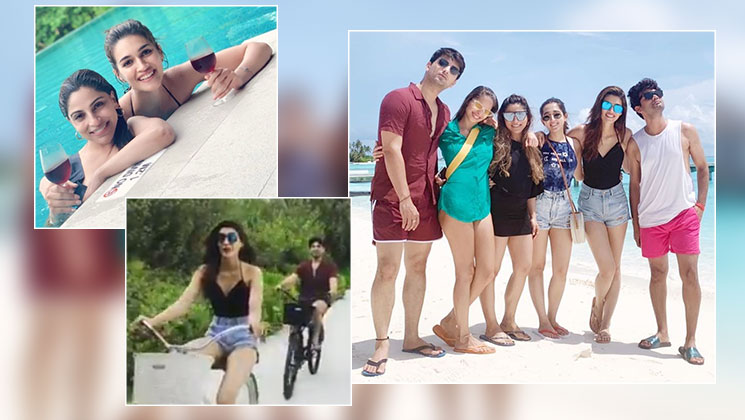 kriti sanon maldives vacations