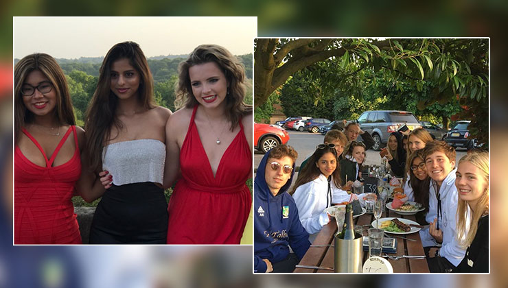 shah rukh suhana graduation party