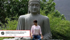 Tahira Kashyap BLASTED for sitting on Lord Buddha's lap; apologises later and deletes picture