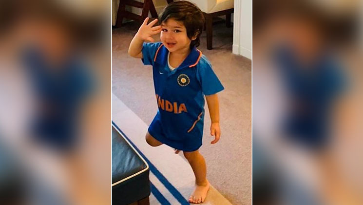 Taimur India Pakistan World Cup Cricket Match