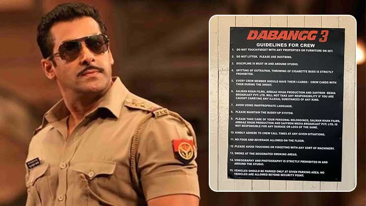 Dabangg 3 Rules