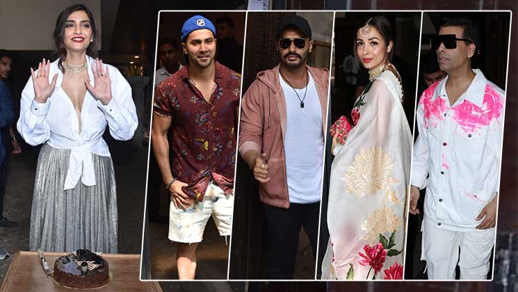 sonam kapoor birthday bash bollywood celebs