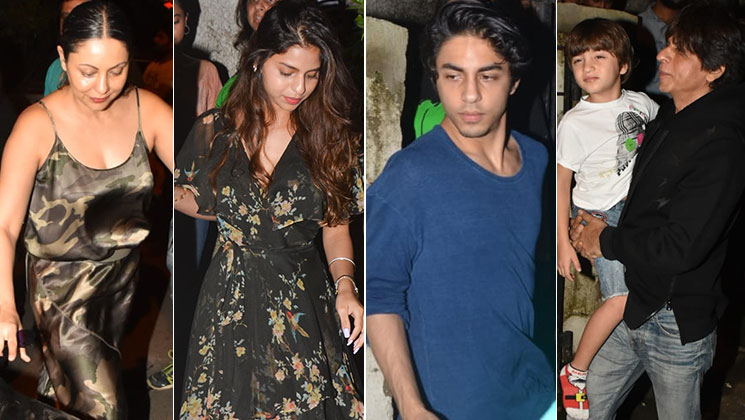 The Lion King Shah Rukh Khan Aaryan AbRam Suhaha Gauri