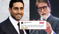 Amitabh Bachchan gets teary-eyed again after watching a nostalgia video of Abhishek shared by his fan