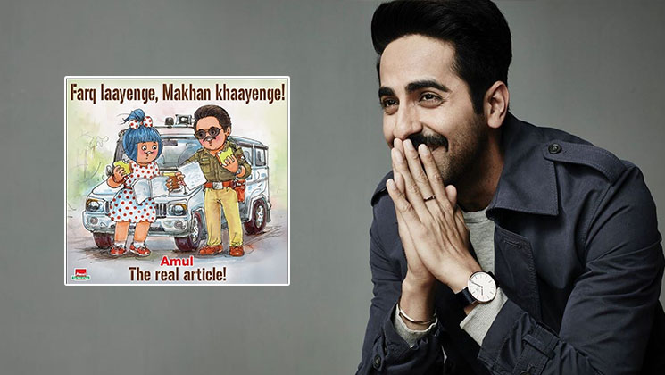 Ayushmann Khurrana Article 15 Amul ad