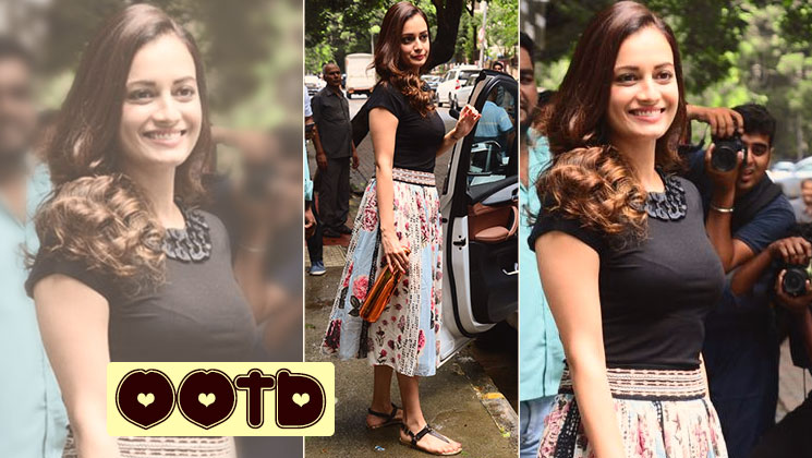 Dia Mirza Salon Bandra