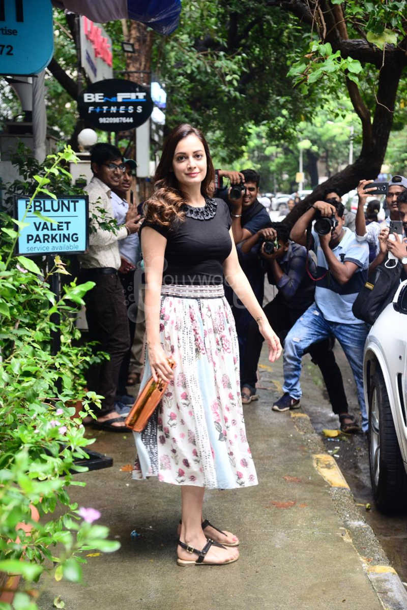 Dia Mirza Salon Bandra