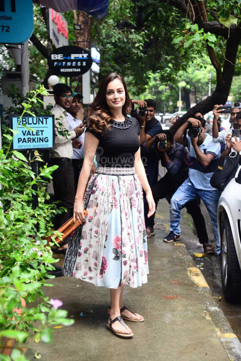 Dia Mirza Salon Bandra