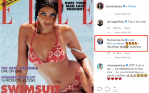 Dino Morea's comment on Bipasha