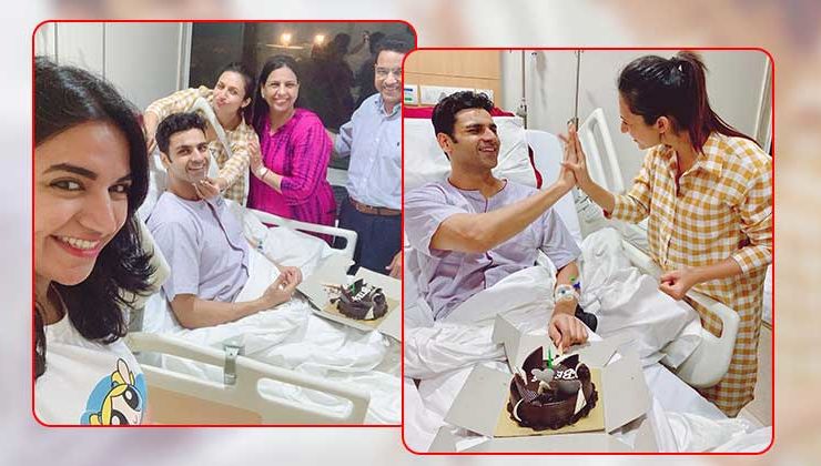 Divyanka Tripathi and Vivek Dahiya ring in their third wedding anniversary in the hospital 