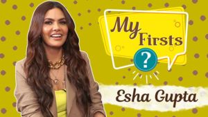 'My Firsts': Esha Gupta reveals her first acting gig was playing a grandmother