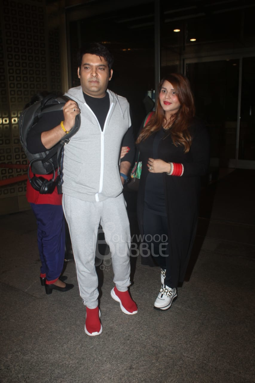 Kapil Sharma and Ginni Ginni Chatrath airport