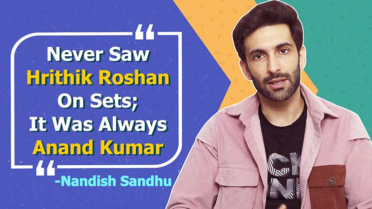 Nandish Sandhu Hrithik Roshan Super 30