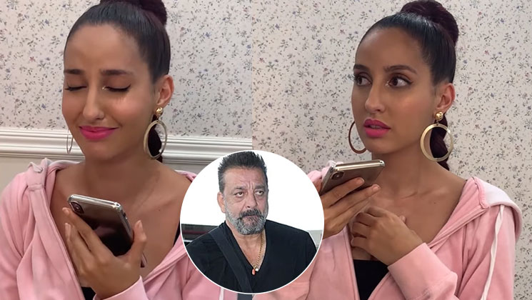 Nora Fatehi Sanjay Dutt O Saki Saki