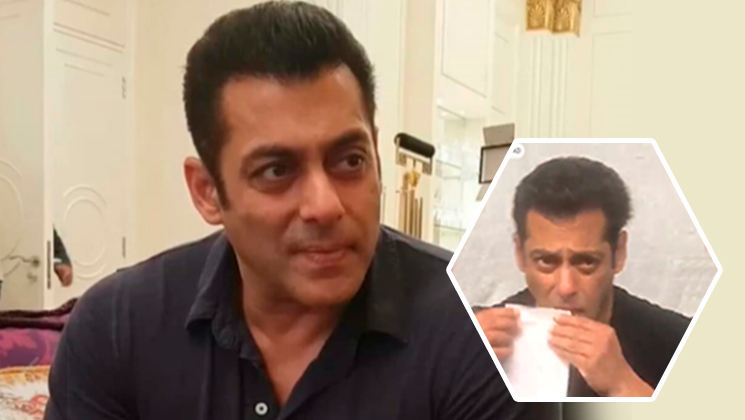 Salman Khan Old Fashioned Way Post