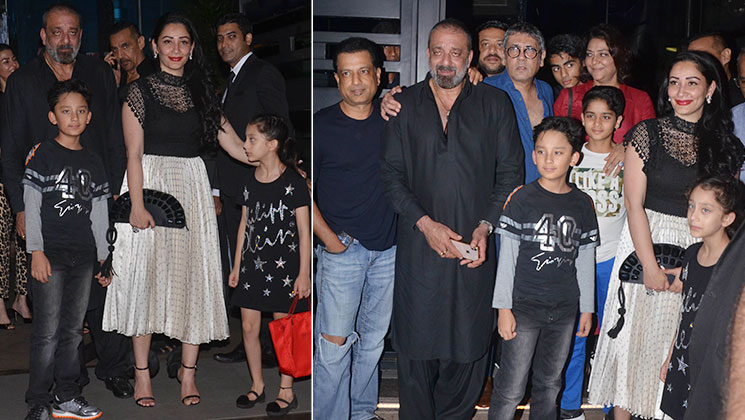 sanjay dutt 60th birthday celebration