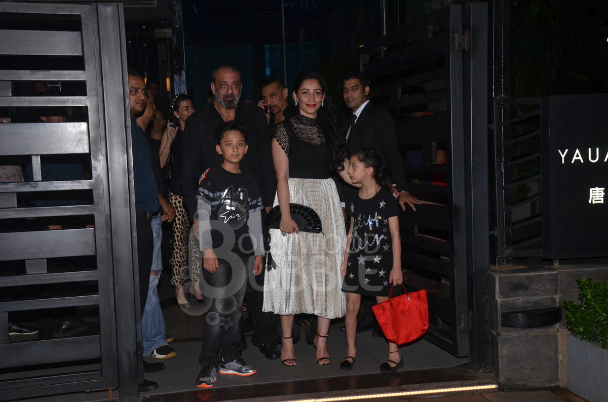 sanjay dutt 60th birthday celebration